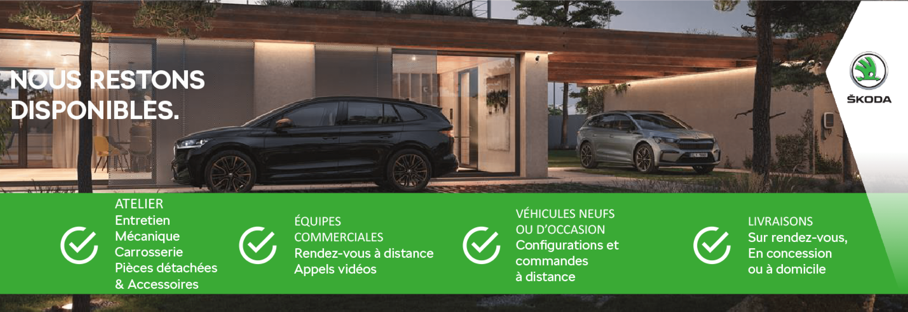 Votre demande de rendez-vous chez Škoda Rennes